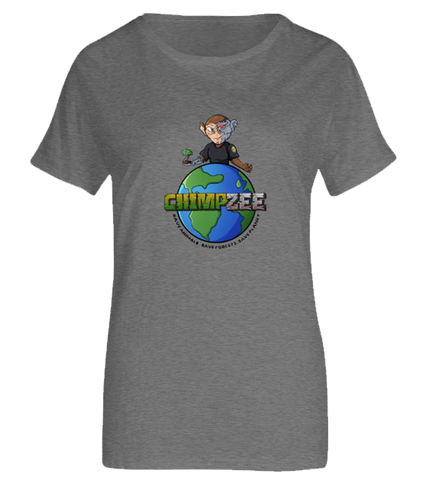 Soft Save Planet Grey Woman's Tee